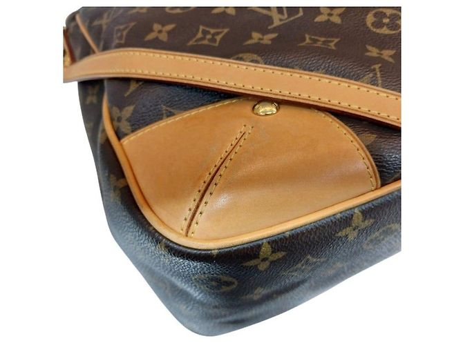 Louis Vuitton Sac à bandoulière et cabas Monogram Canvas Estrella MM Marron - vue 4