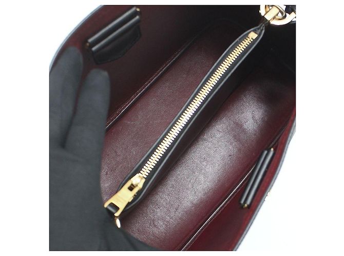 Prada Borsa a tracolla Martini Medium in Saffiano nero con finiture dorate - vista 10