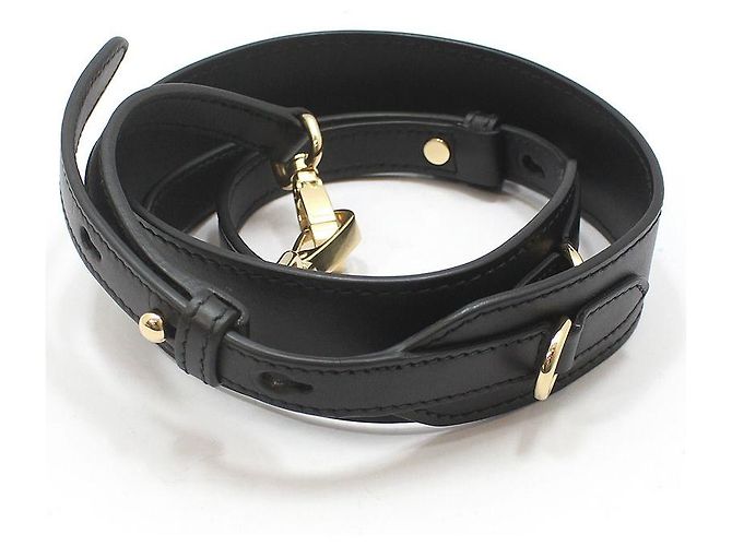Prada Borsa a tracolla Martini Medium in Saffiano nero con finiture dorate - vista 7