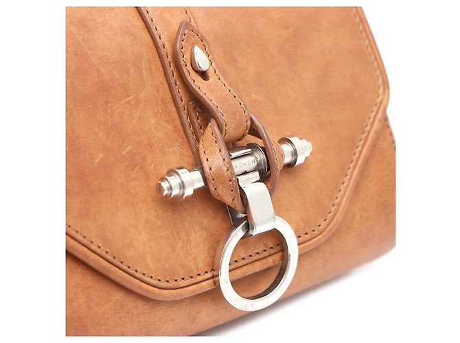 Givenchy Borsa a tracolla e borsa a spalla Obsedia in pelle di agnello argento Marrone - vista 14