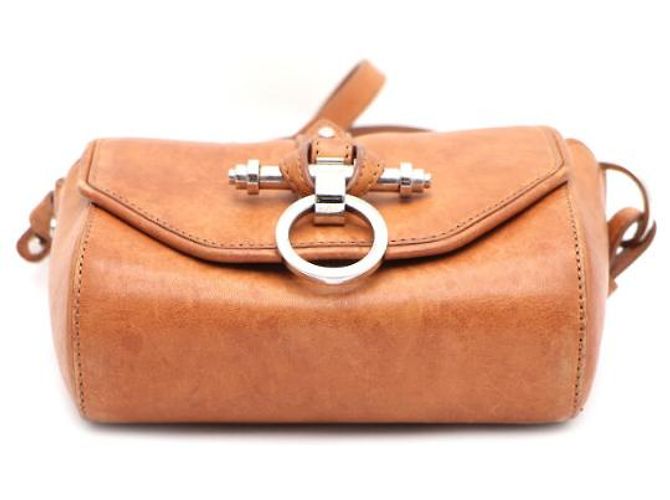Givenchy Borsa a tracolla e borsa a spalla Obsedia in pelle di agnello argento Marrone - vista 16