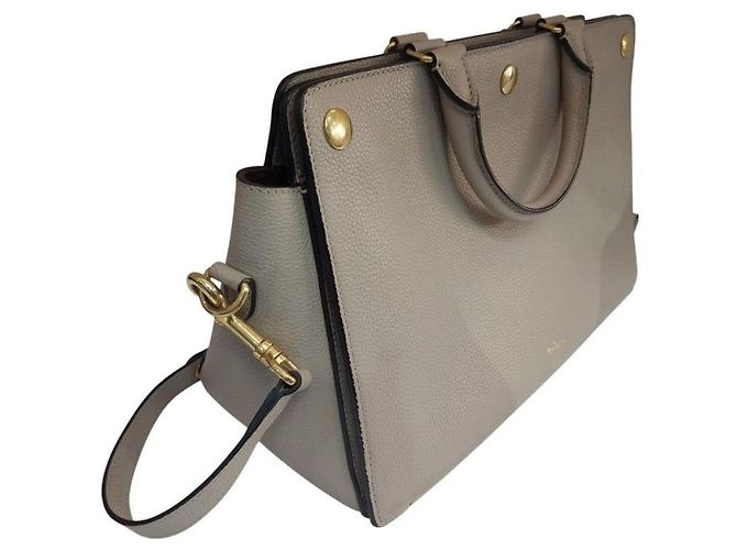 Mulberry Borsa Tote Chester Classic beige, borsa a tracolla Marrone - vista 2