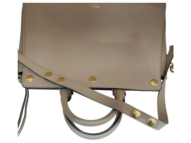 Mulberry Borsa Tote Chester Classic beige, borsa a tracolla Marrone - vista 3