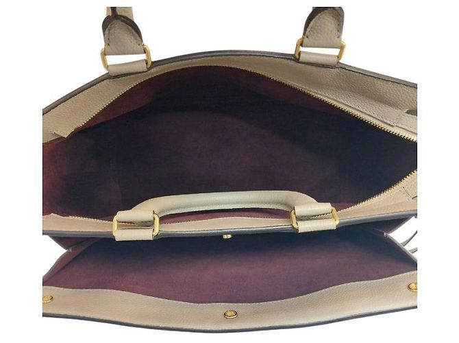 Mulberry Borsa Tote Chester Classic beige, borsa a tracolla Marrone - vista 7