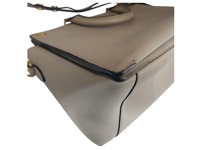Mulberry Borsa Tote Chester Classic beige, borsa a tracolla Marrone - vista 8