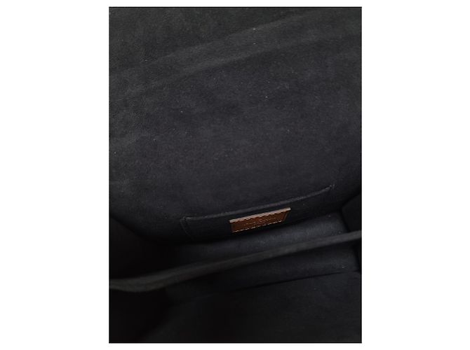 Louis Vuitton Mini bolso de hombro Dolphin en lona Monogram Reverse Castaño - vista 4
