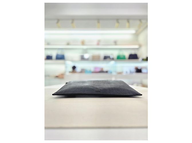 Dior Pochette Clutch Gravity da uomo Nero - vista 7