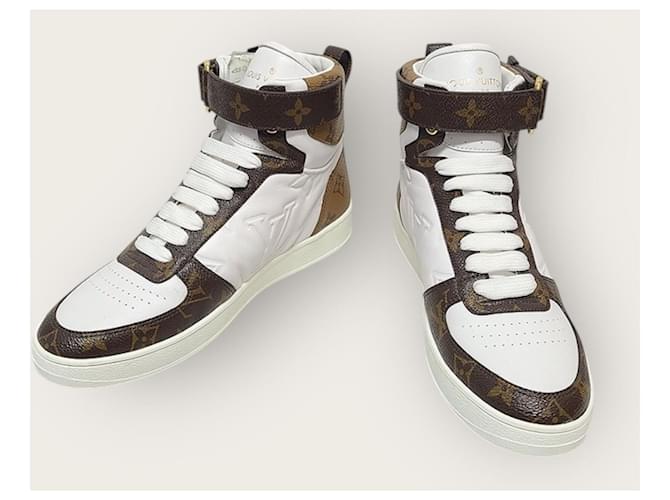 Louis Vuitton Sneakers alte Multi Monogram Multicolore - vista 3
