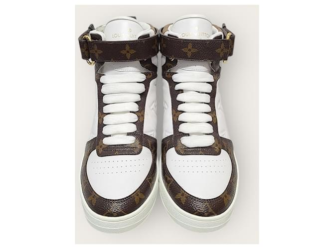 Louis Vuitton Sneakers alte Multi Monogram Multicolore - vista 6