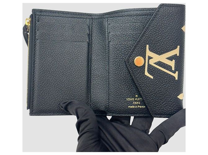 Louis Vuitton Victorine Wallet Monogram Empreinte Schwarz - Ansicht 5