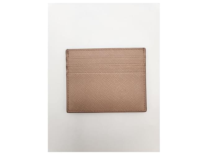 Prada Tarjetero Saffiano Naranja - vista 6