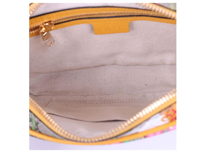 Gucci Borsa a tracolla floreale gialla Giallo - vista 12