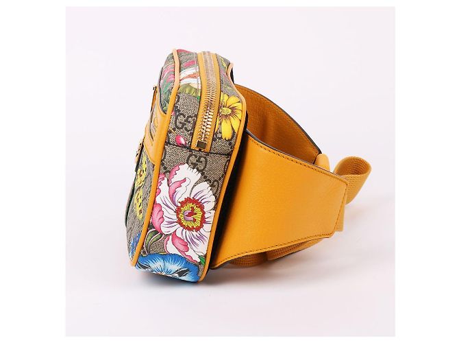 Gucci Borsa a tracolla floreale gialla Giallo - vista 5