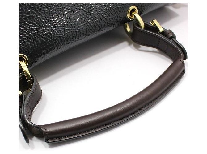 Mulberry Borsa a tracolla Nili in vernice grigio scuro e oro Marrone - vista 4