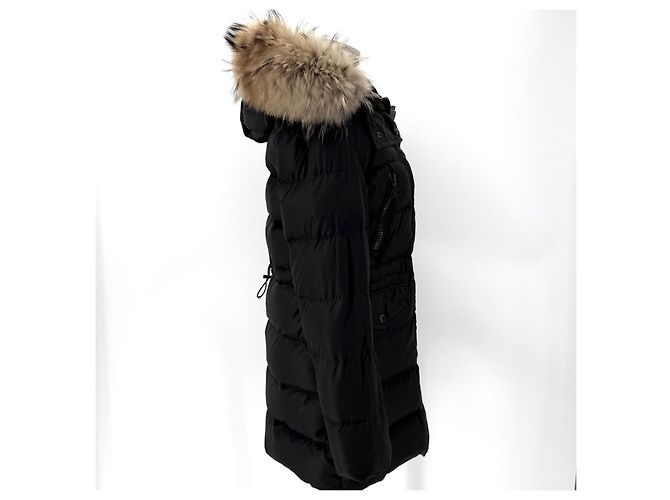 Abrigo largo Moncler Fragon de piel de mapache - vista 5