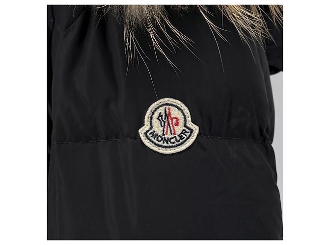 Abrigo largo Moncler Fragon de piel de mapache - vista 7