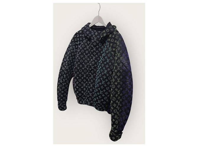 Louis Vuitton Gradient Monogram Mesh Zip Jacket Multiple colors - view 2