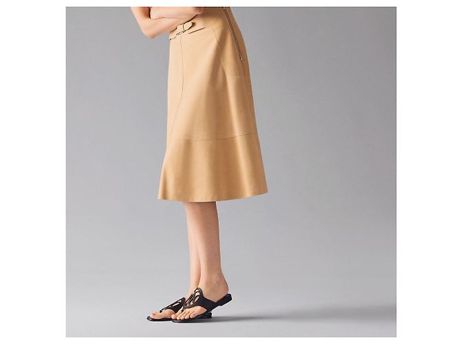 Hermès Mage Sandalen für Damen Schwarz - Ansicht 5