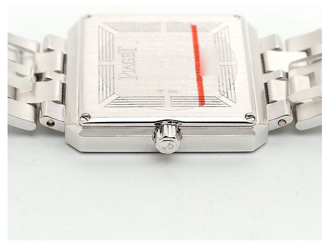 Piaget Vintage Protocol White Gold Large Men's Watch Diamond - view 13