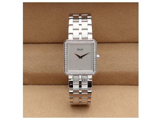 Piaget Vintage Protocol White Gold Large Men's Watch Diamond - view 2
