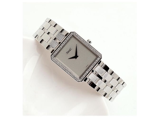 Piaget Vintage Protocol White Gold Large Men's Watch Diamond - view 22