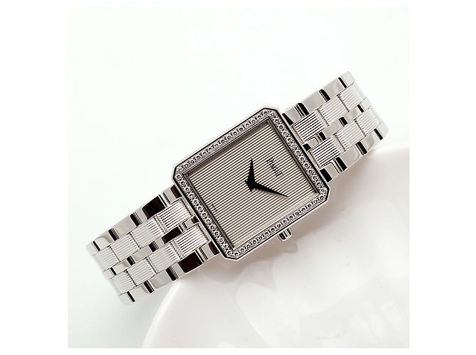 Piaget Vintage Protocol White Gold Large Men's Watch Diamond - view 23