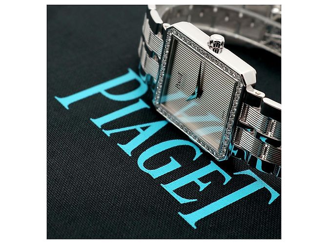 Piaget Vintage Protocol White Gold Large Men's Watch Diamond - view 25