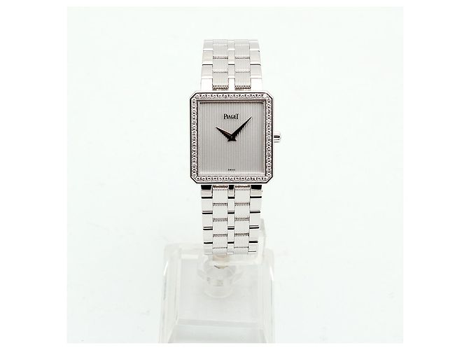 Piaget Vintage Protocol White Gold Large Men's Watch Diamond - view 3