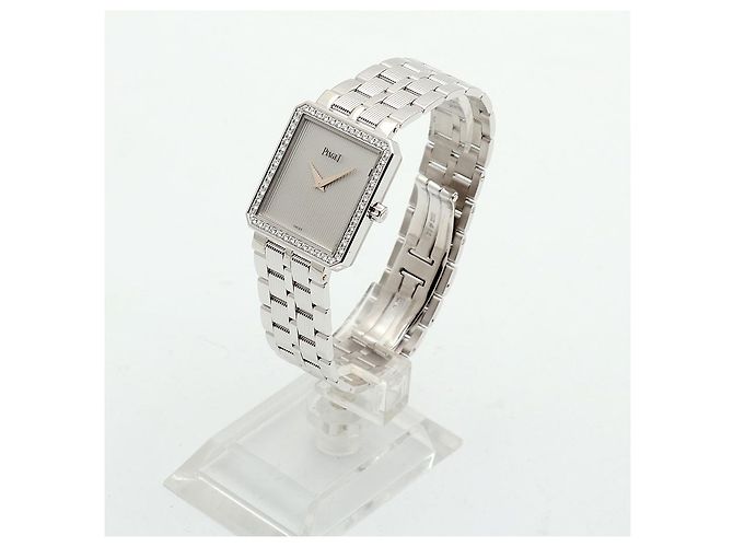 Piaget Vintage Protocol White Gold Large Men's Watch Diamond - view 4