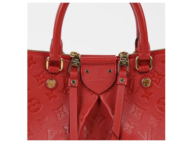 Louis Vuitton Tote e borsa a tracolla Majareng Émpreinte Monogram Red PM Rosso - vista 3