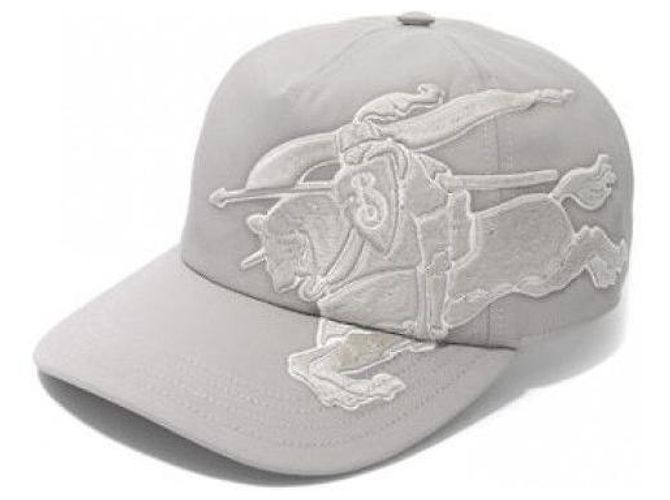 Burberry Gorra de béisbol de algodón con bordado - vista 4