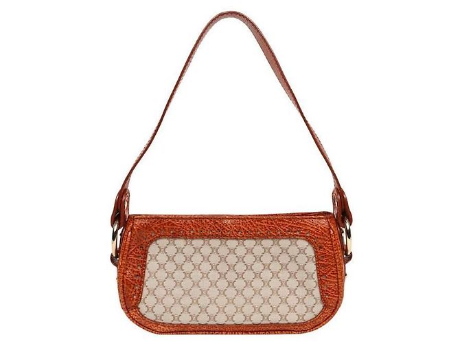 Céline Bolsa de ombro Macadam marrom - vista 3