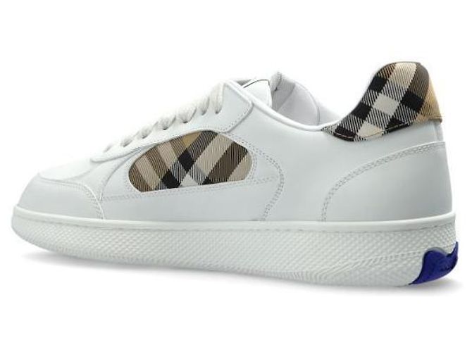 Burberry Leather Check Terrace Sneakers Braun - Ansicht 5