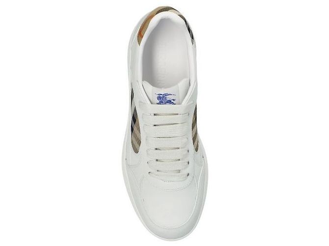 Burberry Leather Check Terrace Sneakers Braun - Ansicht 6