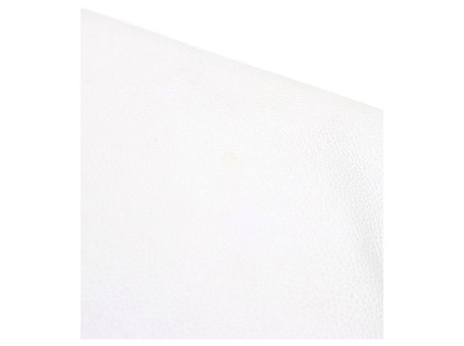 Chanel Borsa a Spalla White Caviar Big CC Chain Bianco - vista 11