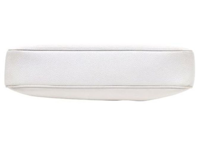 Chanel Borsa a Spalla White Caviar Big CC Chain Bianco - vista 4