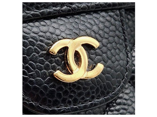 Chanel Caviar Long Wallet Schwarz - Ansicht 7