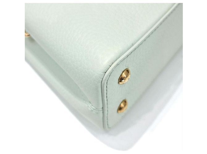 Louis Vuitton Capucines Mini Verde - vista 6