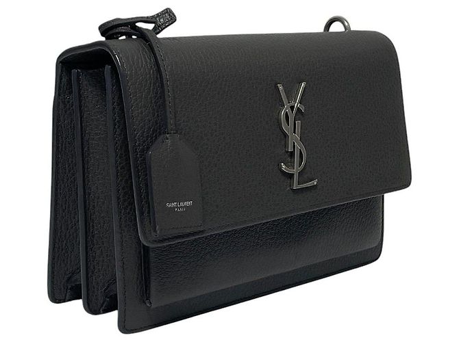 Saint Laurent Medium Sunset Satchel Schultertasche und Umhängetasche Braun - Ansicht 2