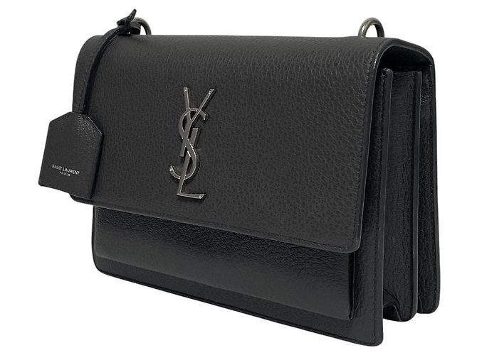 Saint Laurent Medium Sunset Satchel Schultertasche und Umhängetasche Braun - Ansicht 3