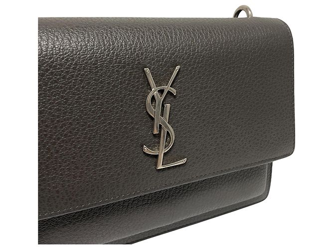 Saint Laurent Medium Sunset Satchel Schultertasche und Umhängetasche Braun - Ansicht 4