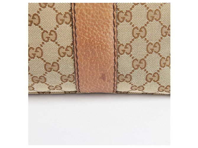 Bamboo Gucci Bolsa Tote com acabamento em couro marrom e decoração de bambu - vista 5