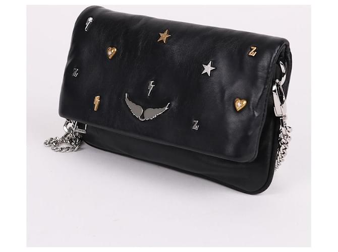 Zadig & Voltaire Borsa a tracolla Combi Decor Black Chain Nero - vista 3