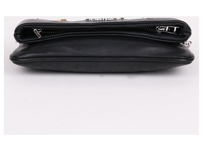 Zadig & Voltaire Borsa a tracolla Combi Decor Black Chain Nero - vista 6