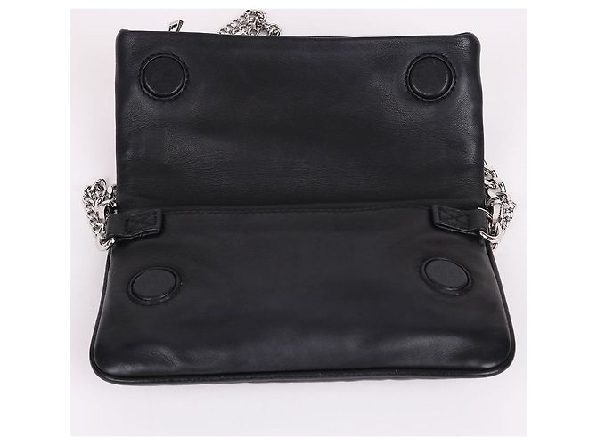 Zadig & Voltaire Borsa a tracolla Combi Decor Black Chain Nero - vista 9