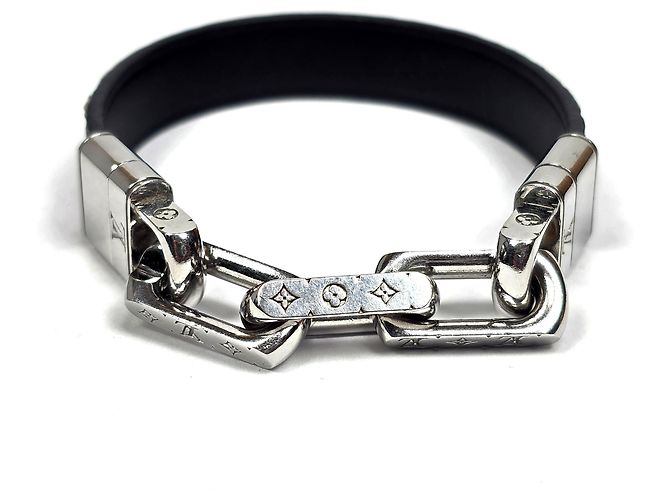 Louis Vuitton LV Link Bracelet Black - view 2