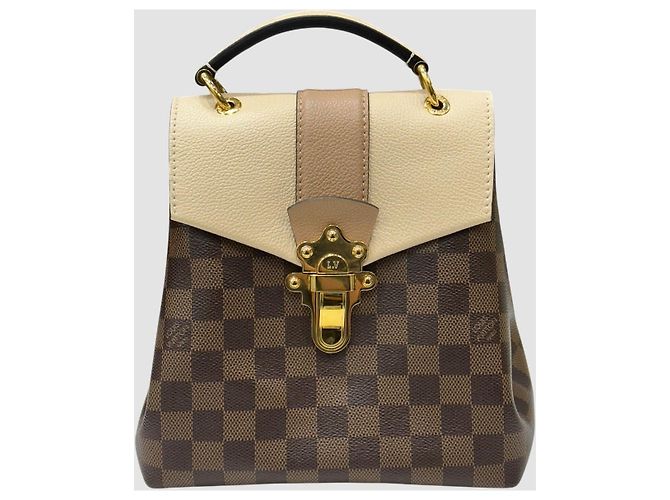 Louis Vuitton Zaino Clapton Damier Ebene Multicolore - vista 2