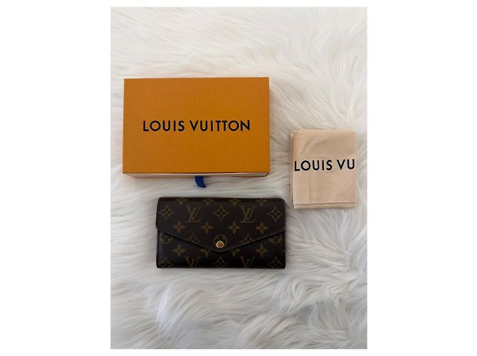 Louis Vuitton Cartera Sarah Monogram Estado Blanco - vista 5