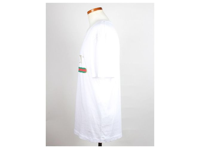 Gucci T-Shirt mit Logo-Print in Weiß - Ansicht 2
