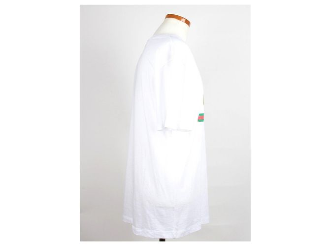 Gucci T-Shirt mit Logo-Print in Weiß - Ansicht 3